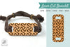 Abstract Pattern Laser Cut Bracelet Design Bundle