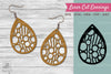 Abstract Pattern Laser Cut Earrings Design Bundle