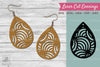 Abstract Pattern Laser Cut Earrings Clipart Bundle