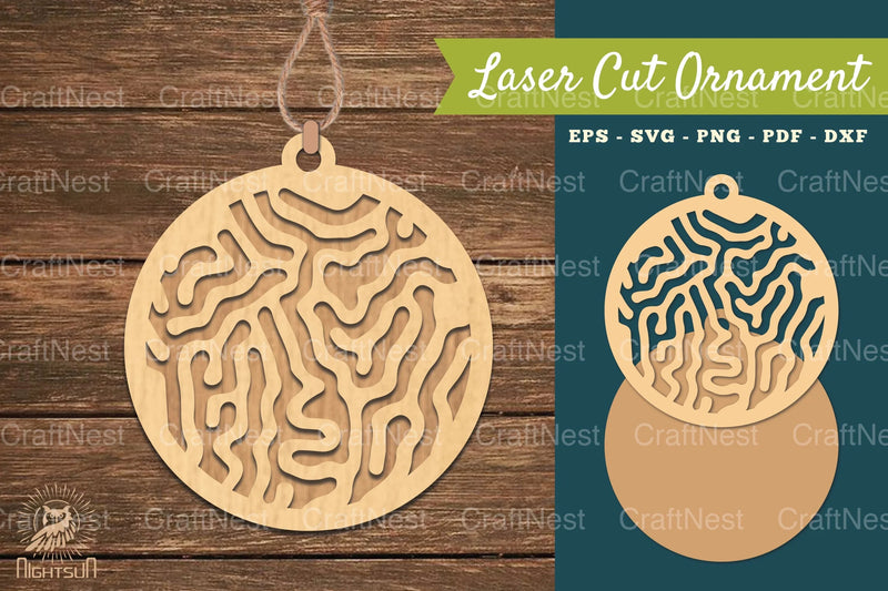 Abstract Pattern Laser Cut Ornament Clipart Bundle - CraftNest - Digital Crafting and Art