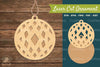 Abstract Pattern Laser Cut Ornament Clipart Bundle