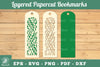 Abstract Pattern Layered Papercut Bookmarks Clipart Bundle