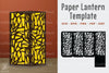 Abstract Pattern Paper Lantern Template - Clipart Bundle