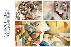 Abstract Poems - Wall Art - CraftNest - Digital Crafting and Art