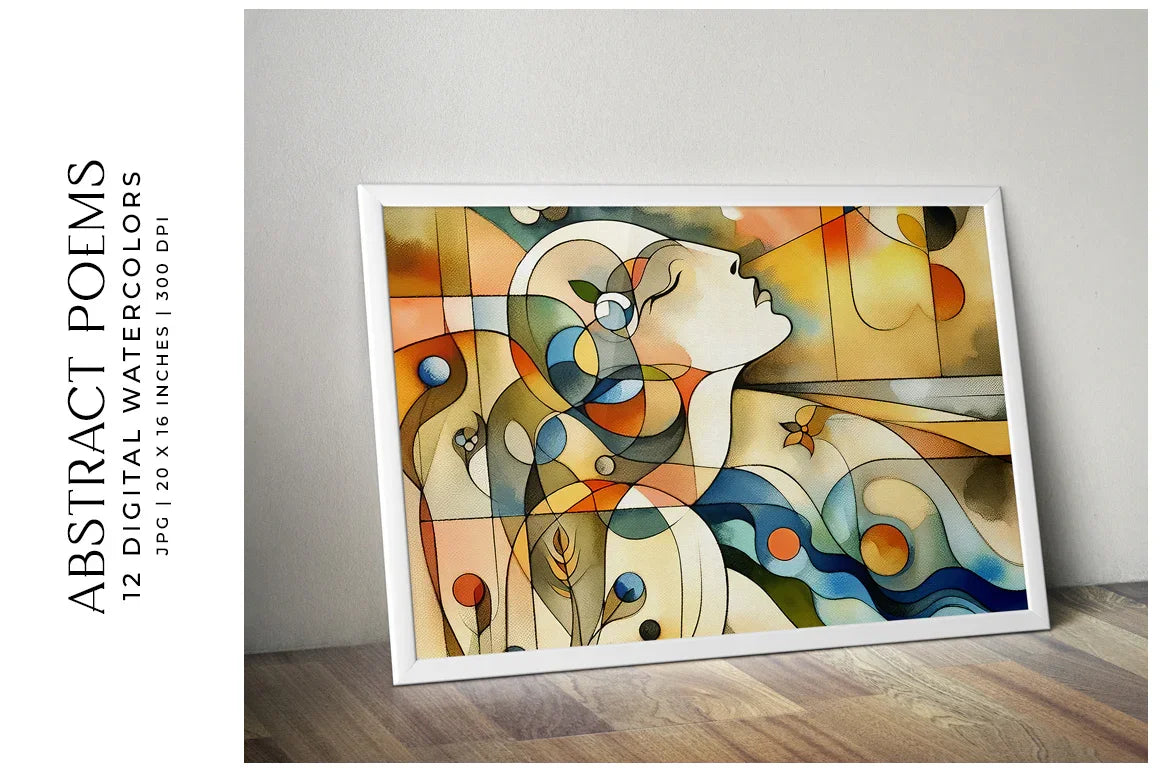 Abstract Poems - Wall Art - CraftNest - Digital Crafting and Art