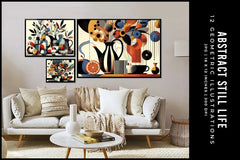 Abstract Still Life Illustrations - Wall Art - CraftNest - Digital Crafting and Art