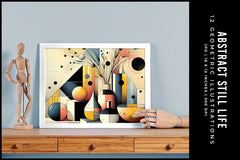 Abstract Still Life Illustrations - Wall Art - CraftNest - Digital Crafting and Art