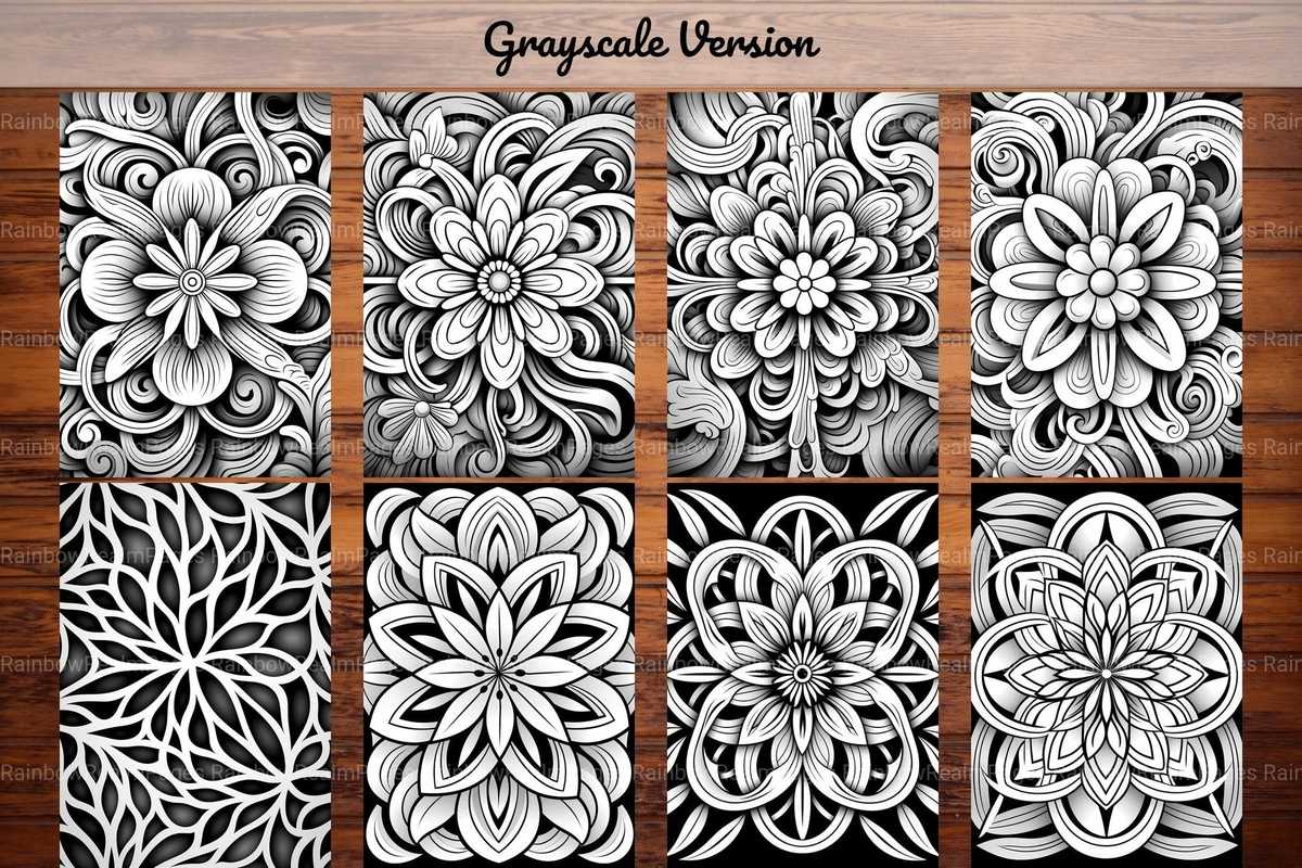 Abstract Mandala Coloring Books - CraftNest