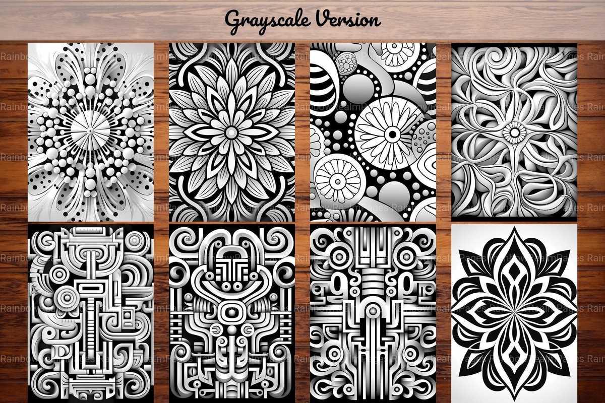 Abstract Mandala Coloring Books - CraftNest