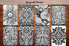 Abstract Mandala Coloring Books - CraftNest