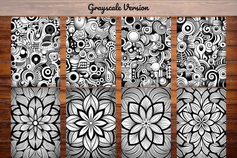Abstract Mandala Coloring Books - CraftNest