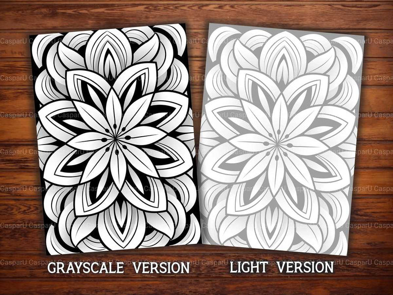 Abstract Mandala Coloring Books - CraftNest