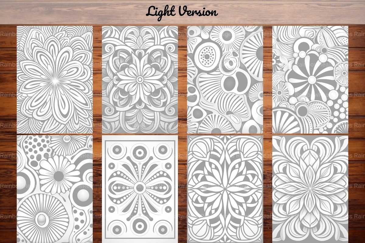 Abstract Mandala Coloring Books - CraftNest