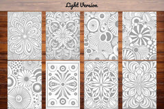 Abstract Mandala Coloring Books - CraftNest