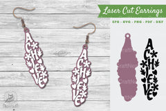 Achieve Laser Cut Earrings Design Bundle - CraftNest - Digital Crafting and Art