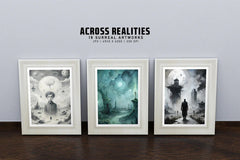 Across Realities - Wall Art - CraftNest - Digital Crafting and Art