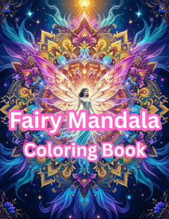 Fairy Mandala Coloring Book Bundle - CraftNest - Digital Crafting and Art