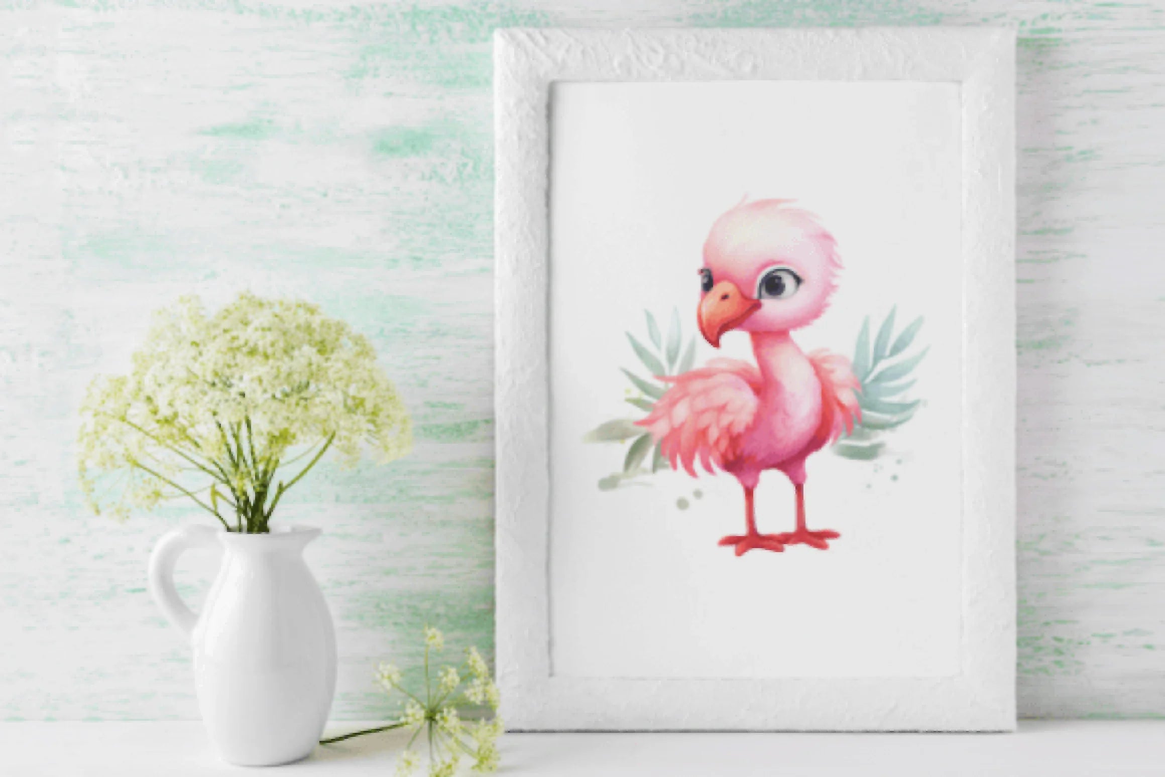 Adorable Summer Flamingo Clipart Bundle - CraftNest - Digital Crafting and Art