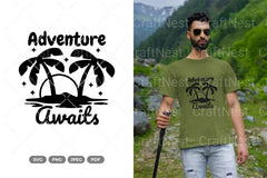 Adventure Awaits SVG Bundle - CraftNest - Digital Crafting and Art
