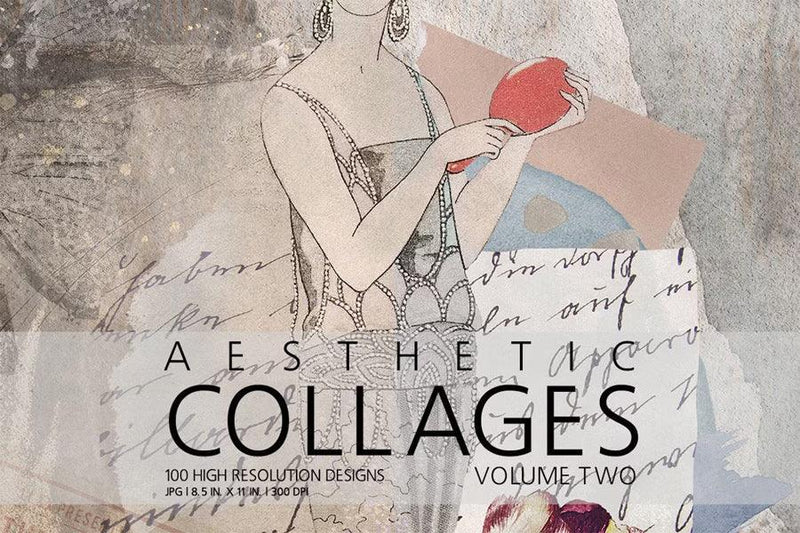 Aesthetic Collages Vol. 2 - Wall Art - CraftNest - Digital Crafting and Art