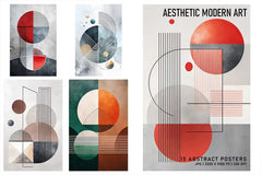 Aesthetic Modern Art - Wall Art - CraftNest - Digital Crafting and Art