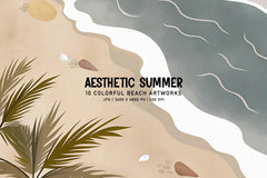 Aesthetic Summer - Wall Art - CraftNest - Digital Crafting and Art