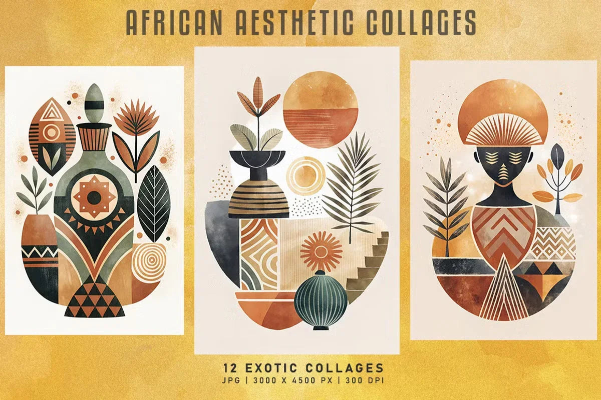 African Aesthetics - Exotic & Ethnic - CraftNest - Digital Crafting and Art