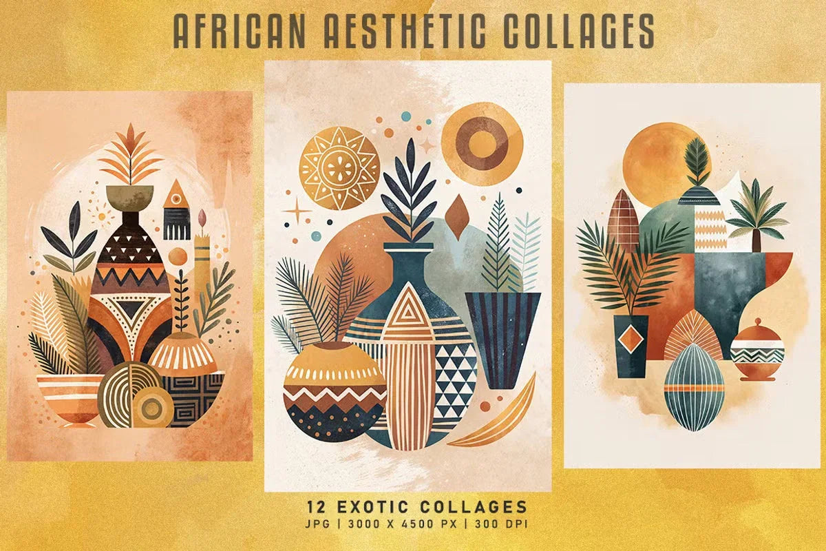 African Aesthetics - Exotic & Ethnic - CraftNest - Digital Crafting and Art