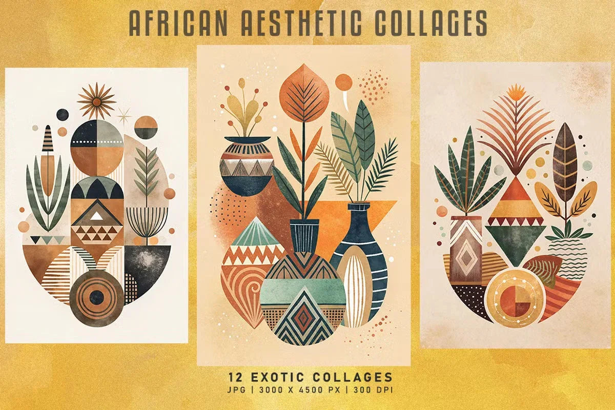 African Aesthetics - Exotic & Ethnic - CraftNest - Digital Crafting and Art