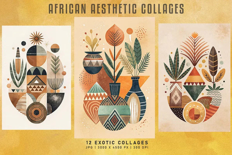 African Aesthetics - Exotic & Ethnic - CraftNest - Digital Crafting and Art