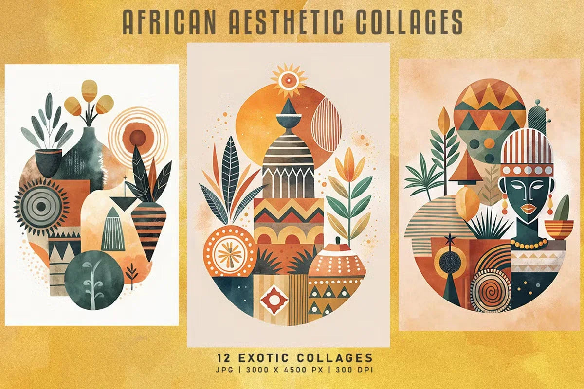 African Aesthetics - Exotic & Ethnic - CraftNest - Digital Crafting and Art