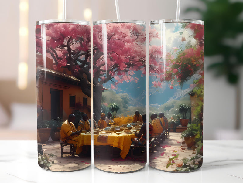 Afro-American Easter 1 Tumbler Wrap - CraftNest