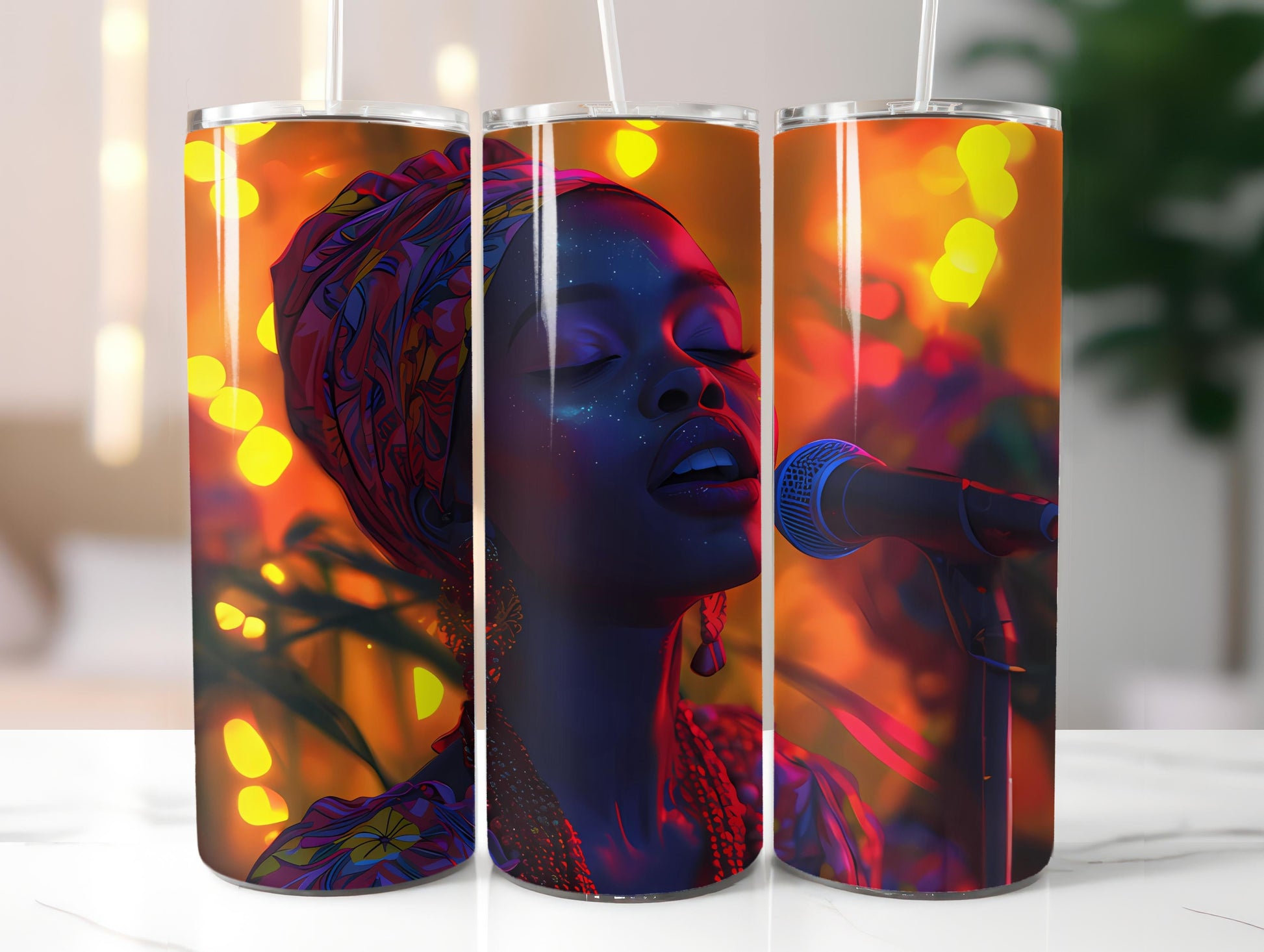 Afro-American Easter 1 Tumbler Wrap - CraftNest