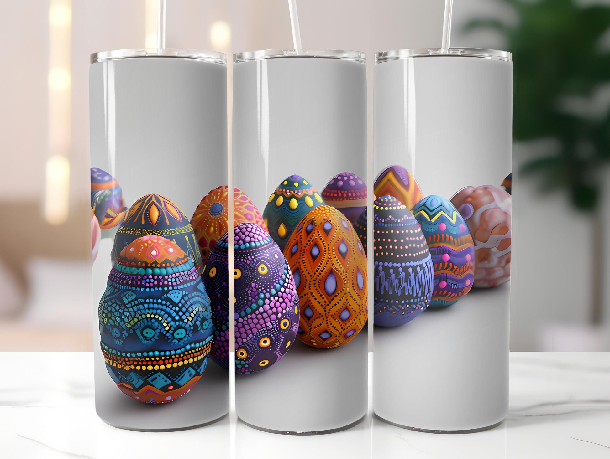 Afro-American Easter 4 Tumbler Wrap - CraftNest