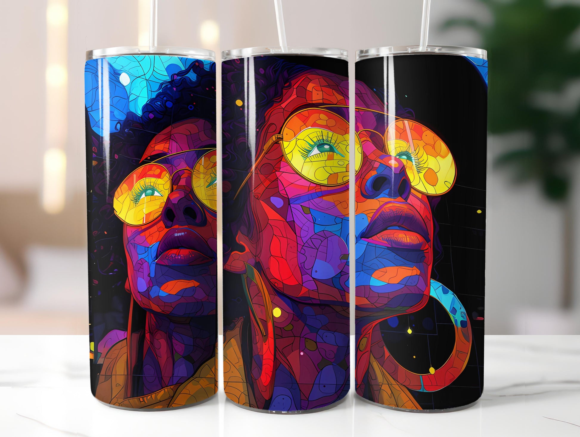 Afro-American Easter 1 Tumbler Wrap - CraftNest