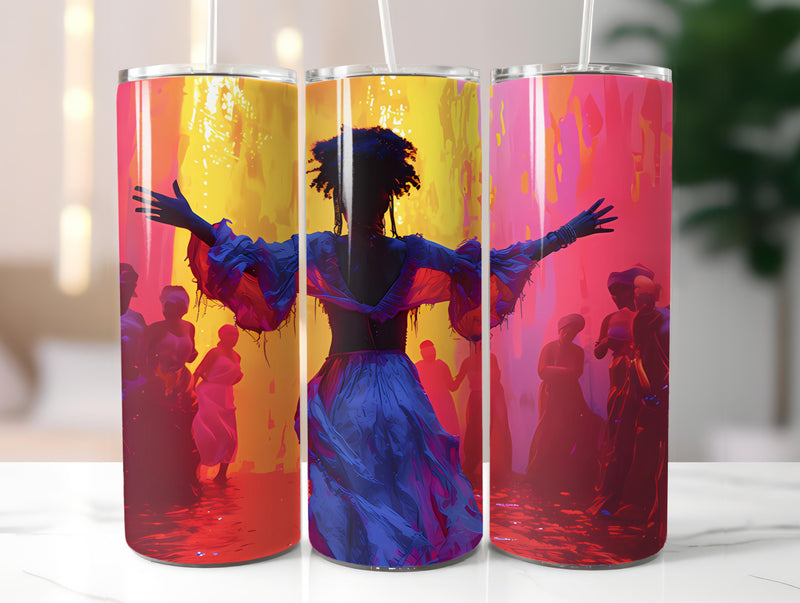 Afro-American Easter 1 Tumbler Wrap - CraftNest