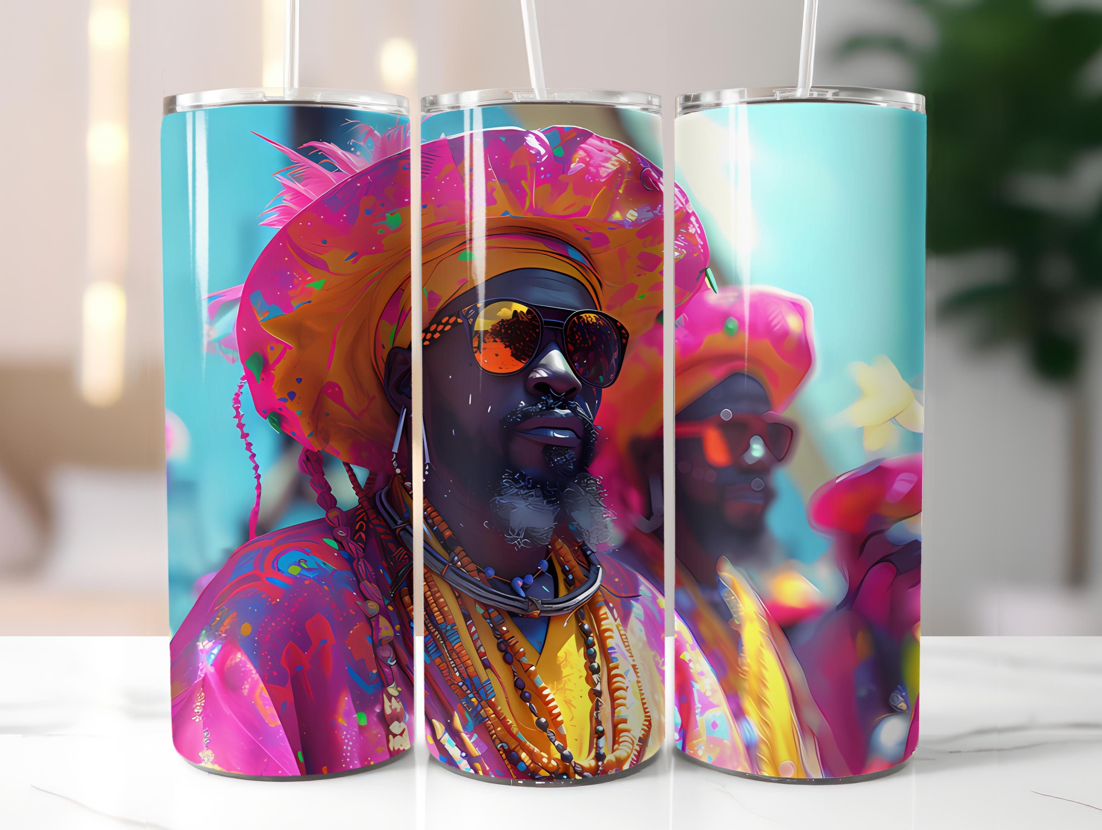 Afro-American Easter 5 Tumbler Wrap - CraftNest