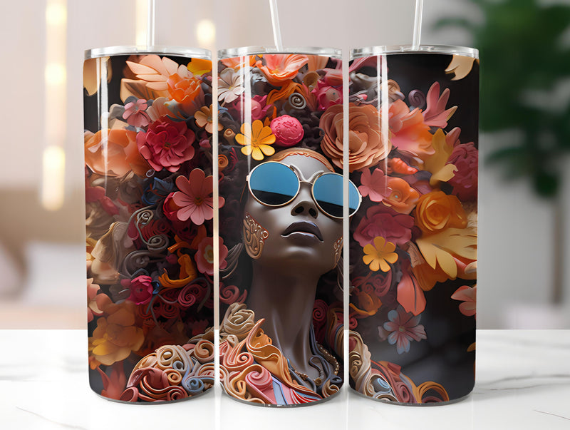 Afro-American Spring 4 Tumbler Wrap - CraftNest