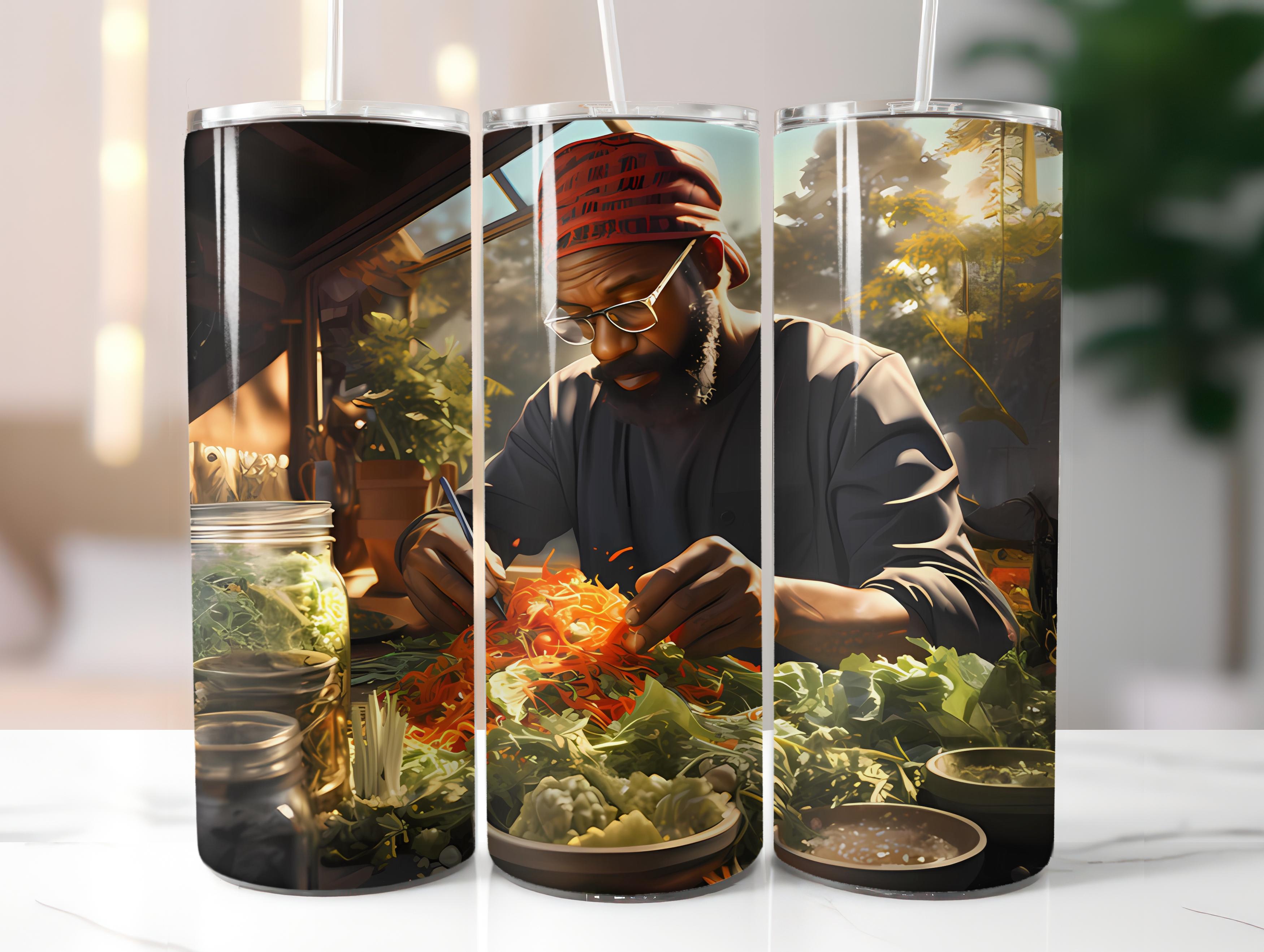 Afro-American Spring 4 Tumbler Wrap - CraftNest