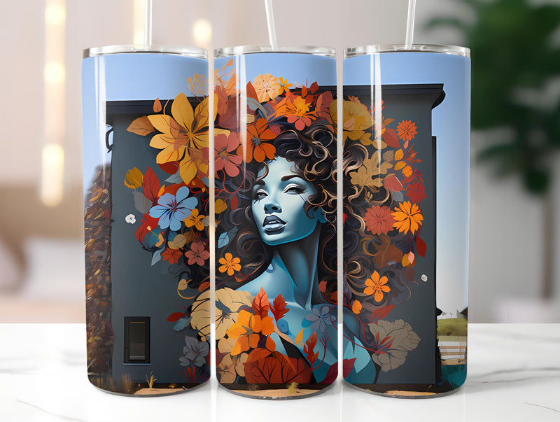 Afro-American Spring 2 Tumbler Wrap - CraftNest