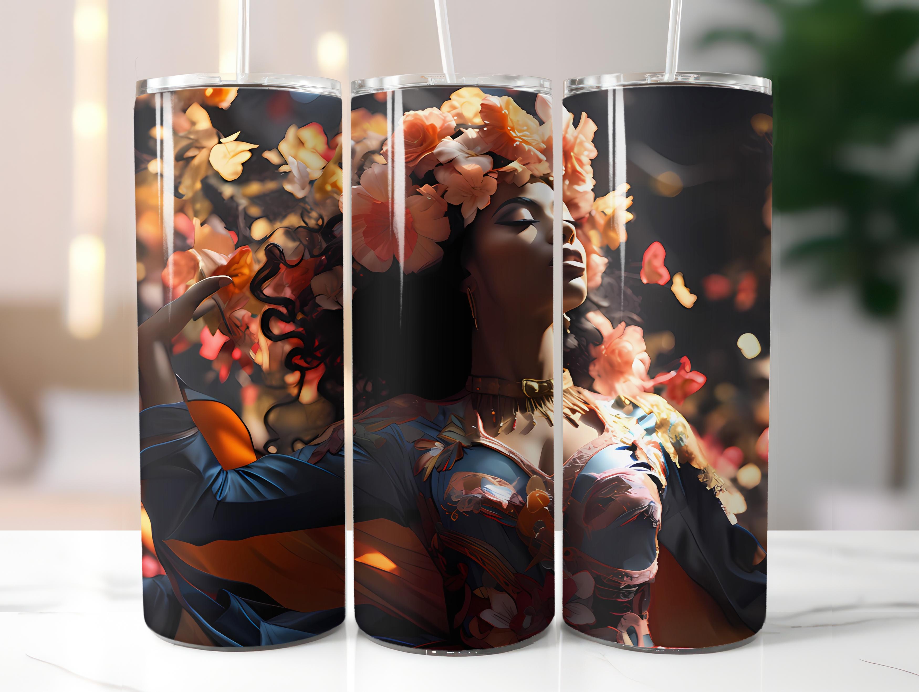 Afro-American Spring 4 Tumbler Wrap - CraftNest