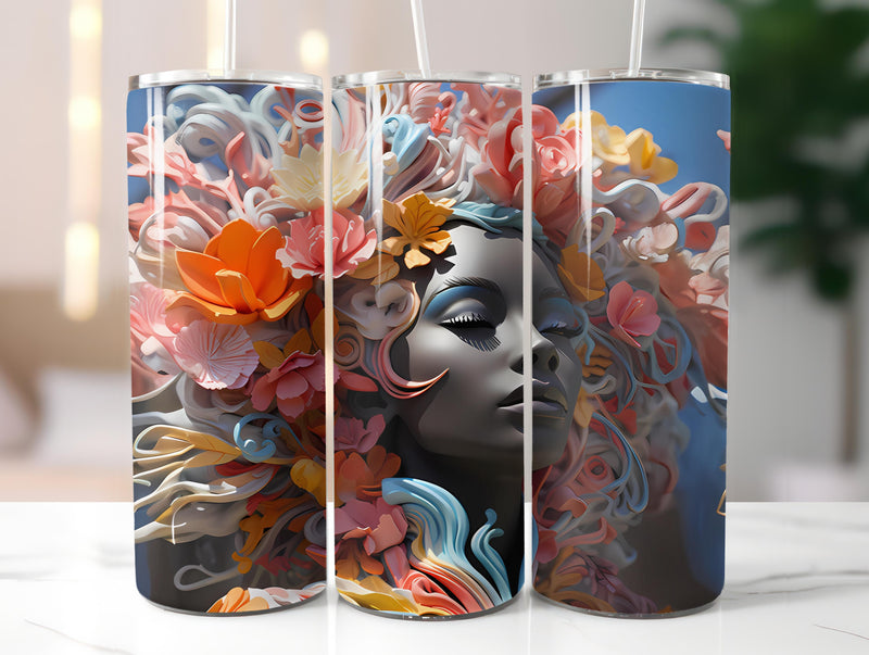 Afro-American Spring 2 Tumbler Wrap - CraftNest