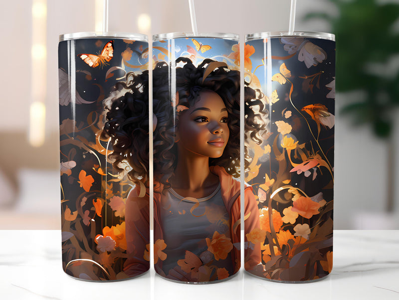 Afro-American Spring 4 Tumbler Wrap - CraftNest