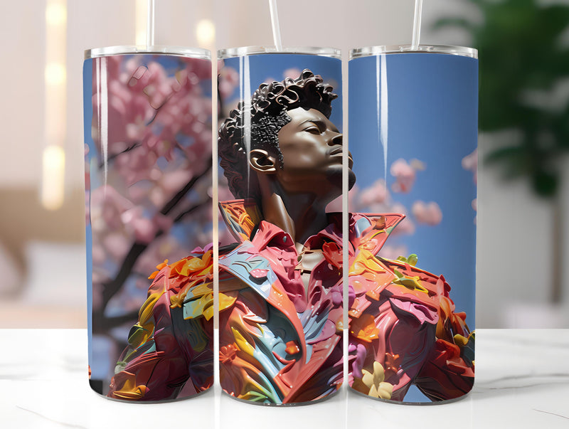 Afro-American Spring 4 Tumbler Wrap - CraftNest
