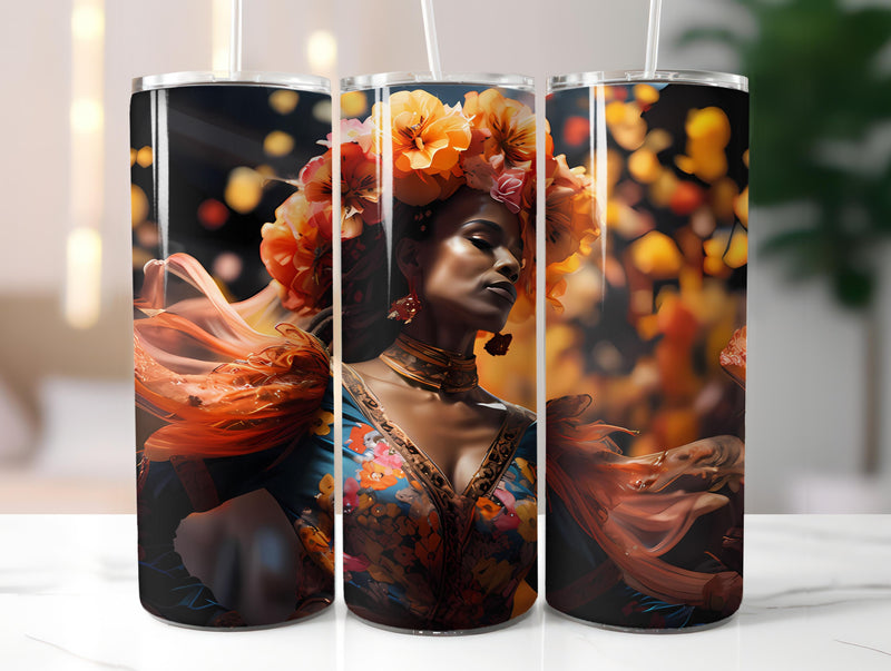 Afro-American Spring 4 Tumbler Wrap - CraftNest