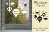 Air Balloon Window Decal Clipart Bundle