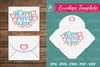 All You Need Is Love Envelope Template Bundle