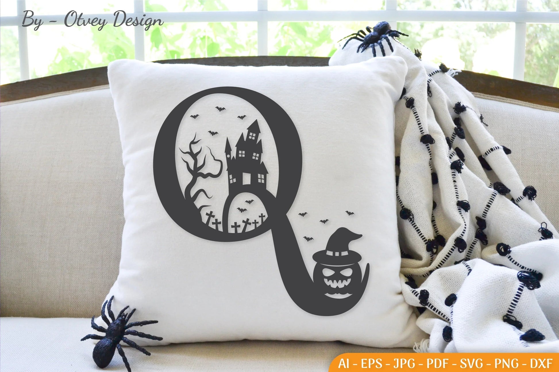 Alphabet Halloween SVG Bundle - CraftNest - Digital Crafting and Art