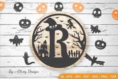 Alphabet Halloween SVG Bundle - CraftNest - Digital Crafting and Art