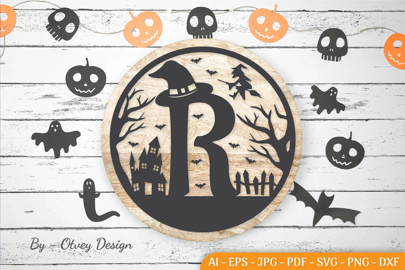 Alphabet Halloween SVG Bundle - CraftNest - Digital Crafting and Art